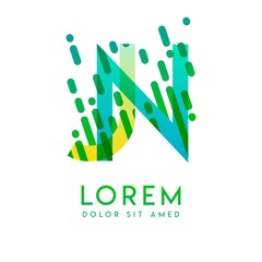 JN logo with the theme of galaxy speed and style that is suitable for creative and business industries. NJ Letter Logo design for all webpage media and mobile, simple, modern and colorful.