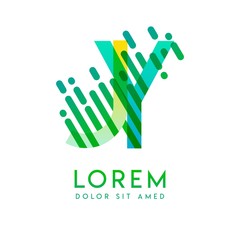 JY logo with the theme of galaxy speed and style that is suitable for creative and business industries. YJ Letter Logo design for all webpage media and mobile, simple, modern and colorful.