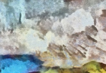 Abstract texture. Simple beauty pattern for creating creative design. Dry paint background. Textured strokes of brush at canvas.