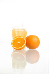 Still life with oranges