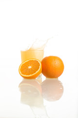 Still life with oranges