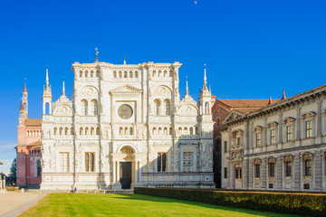 Fototapeta na wymiar Certosa di Pavia