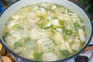 Clear Soup with Vegetables