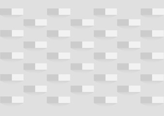 White square geometric texture background. Vector illustration.