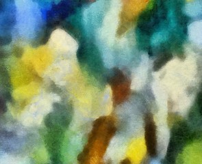 Impression abstract texture art. Artistic bright close up background. Stock. Oil painting artwork. Modern style graphic wallpaper. Macro strokes of paint. Grunge scratched pattern for design work.