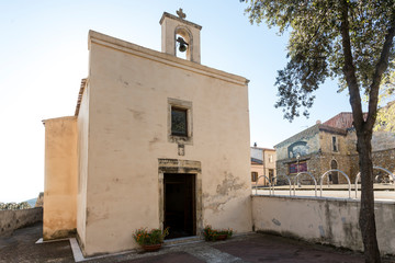 Fototapeta na wymiar Esterno Chiesa Santa Maria - Alghero (Sassari) - Sardegna