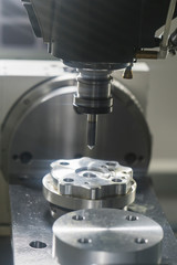 CNC machining center cutting mold