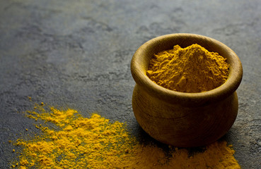 natural turmeric powder