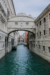 Fototapeta na wymiar The Bridge of Sighs, Venice