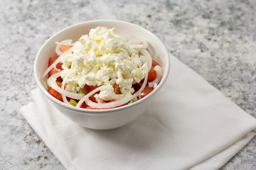 Shopska Salad (Balkan Salad)