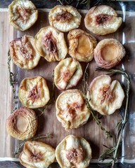 White Peaches with Thyme