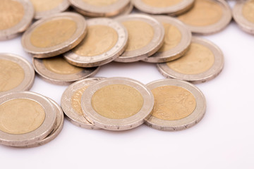 euro coins