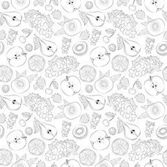 seamless fruit pattern
