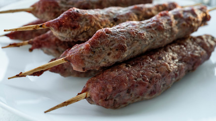 kebab, meat, grill, food, barbecue, BBQ, street food