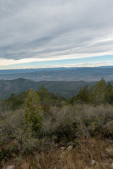 The mountains of the sierra de irta in Alcocebre