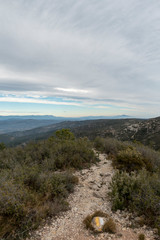 The mountains of the sierra de irta in Alcocebre