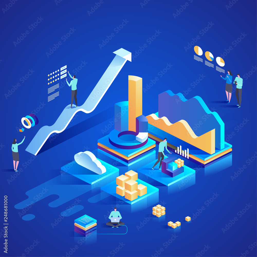 Poster data analysis for website and mobile website.