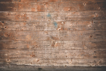 Close Up Old wood wall, can used for display or montage your products or design. Vintage process.