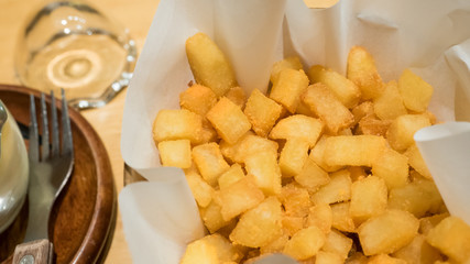 fried potatoes