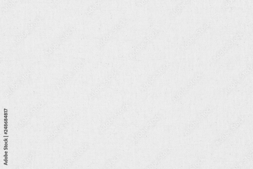 Aufkleber white cotton fabric canvas texture background for design blackdrop or overlay background