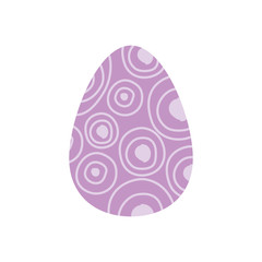 easter egg isolated icon