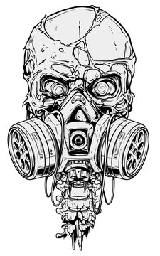 1 925 Best Gas Mask Drawing Images Stock Photos Vectors Adobe Stock There are many varieties of masks. 1 925 best gas mask drawing images