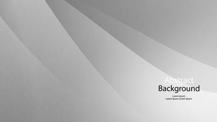 Obraz premium Gray color and white color and black color background abstract art vector 