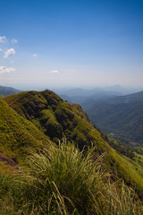 View from Little Adam's Peak, Sri Lanka.