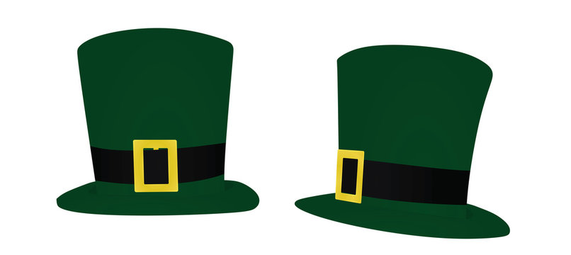 Saint Patrick's day hat. vector illustration