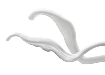 milk splash drop white liquid