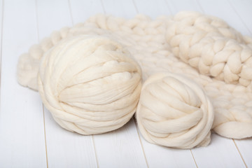 balls of yarn thick yarn