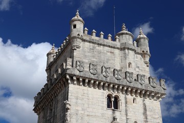 Fototapeta na wymiar Tower of Belem, Lisbon