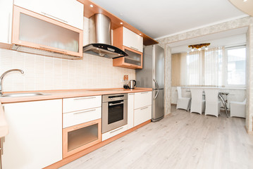 Photo of the light kitchen room