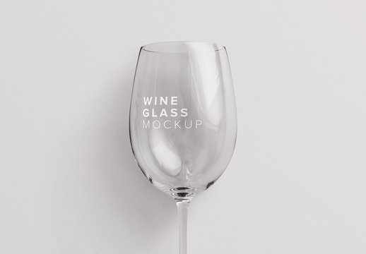 Wine Glass Mockup
