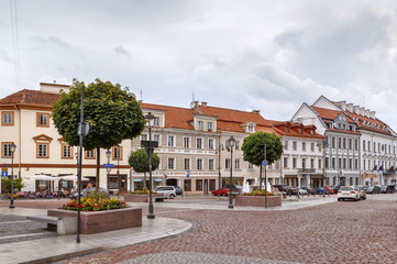 Town hall square, Vilnius, Lithuania