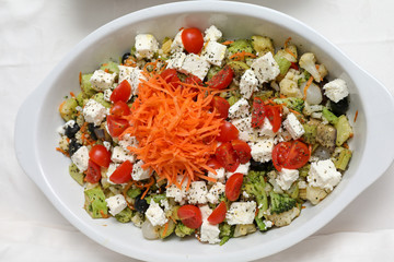 Fresh Salad Oval