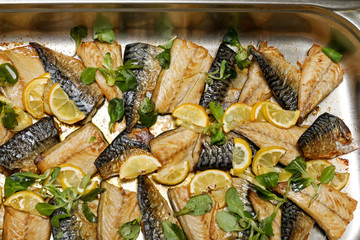 Grilled Mackerel Fillet