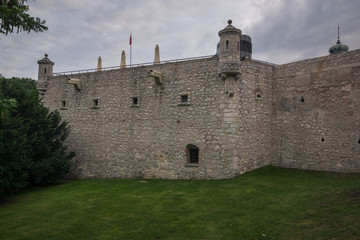 Castle in Pieskowa Skala in Ojcowski National Park, Malopolskie, Poland