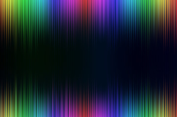 Music wave rainbow colored abstract.