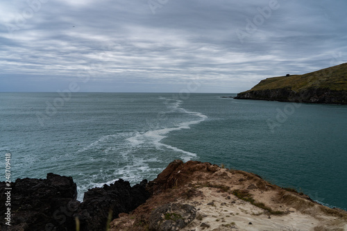 Coastline Of Taylors Mistake Walkway In New Zealand New