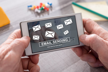 Concept of email sending