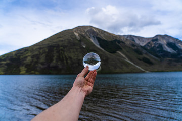 great mountains of New Zealand, New Zealand's alps with a green field in the foreground, huge mountains in the heart of New Zealand