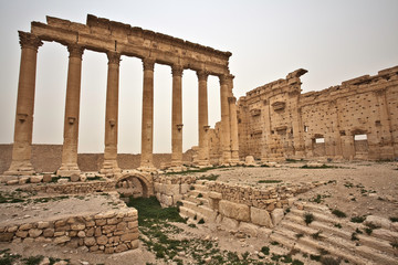 Obraz premium Ruins of ancient Palmyra, Syria.