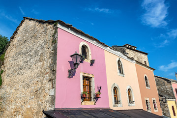 Colorful Building in Mostar, Bosnia