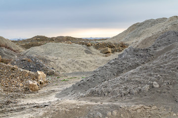 spoil heap scenery
