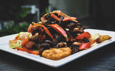 chicken with vegetables