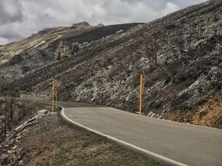 Incendio en Allande, Asturias