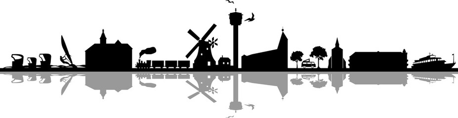 Kühlungsborn Baltic Sea Skyline