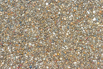 small randon color stone surface texture road background.