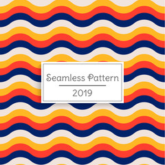 Minimal geometric vector seamless pattern. Abstract geometric background.